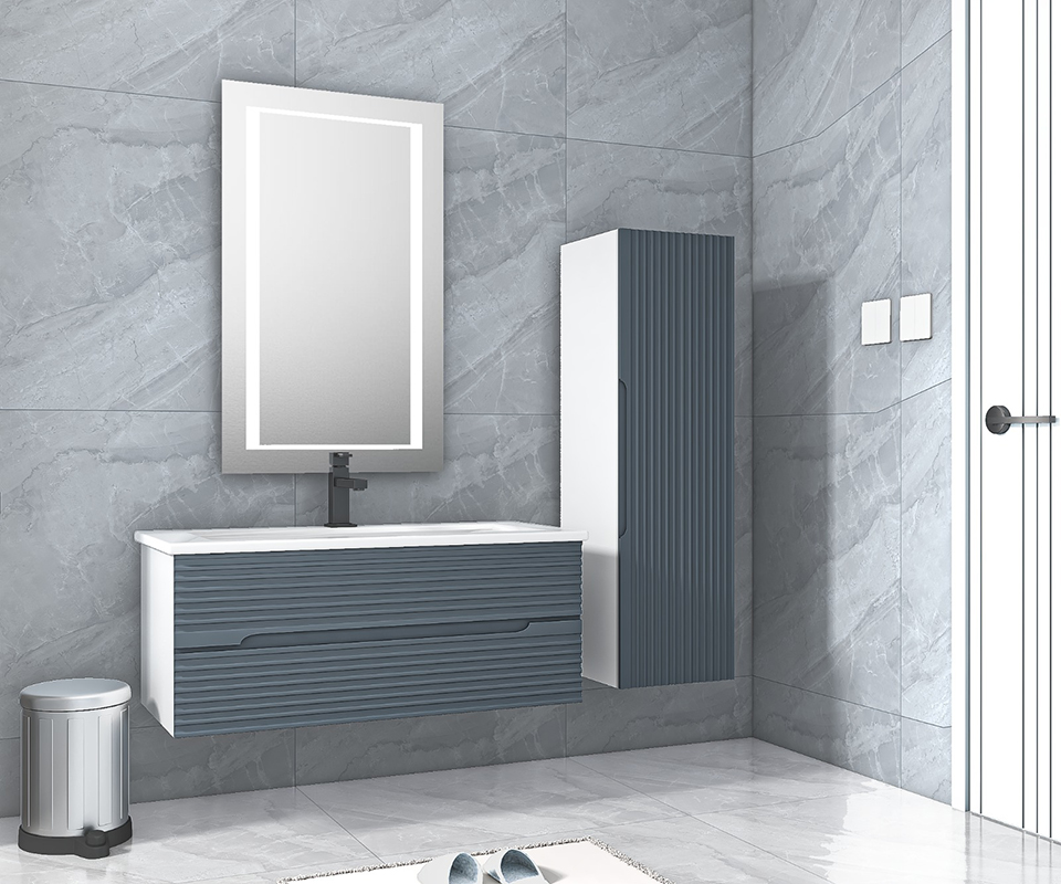 Leon Badezimmermöbel Set 100 Cm